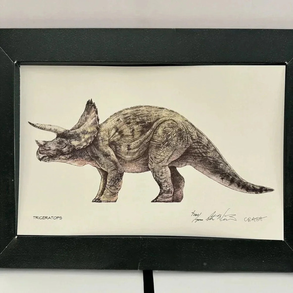 JURASSIC PARK COLLECTION CRASH MCCREERY LITHOGRAPH LIMITED EDITION ART SET - Picture 9 of 13